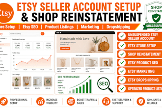 create unsuspended etsy seller account etsy store setup etsy shop reinstatement