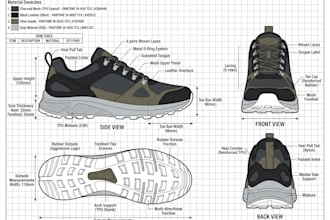 design a custom sneakers, shoes, boots, heel, adobe illustrator, product design