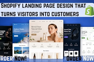 design or clone shopify landing page gempages pagefly replo shopify product page
