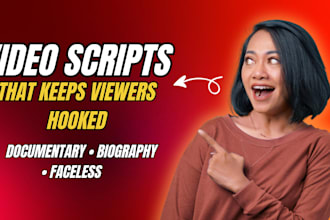 write engaging youtube scripts