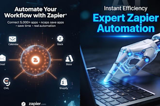 build zapier automations, workflows, and app integrations