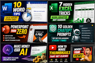 make youtube professional thumbnails
