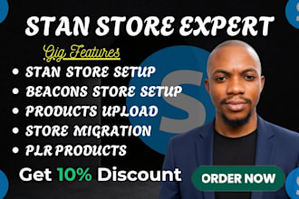 setup stan store beacons ai and upload for creators, newbies