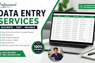 do expert data entry and lead generation