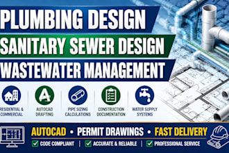 provide plumbing sanitary sewer design and wastewater management systems
