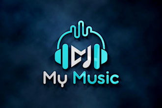 design a brand new music podcast logo