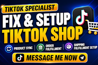 approve tiktok shop categories fix violations and set up tiktok shop