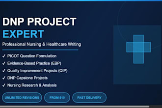 do dnp projects, formulate picot questions, ebp and nursing tasks
