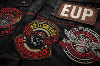 create realistic fivem kuttes, mc patces, biker eup, and gang clothing mods