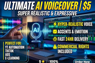 do ai voiceover very efficiently