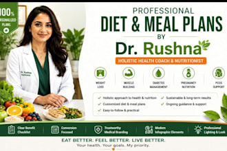be your nutritionist and create diet plans for you