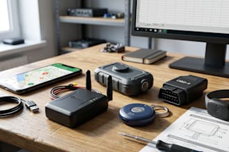 design gps tracking hardware for cars, trucks, fleet management, and logistics