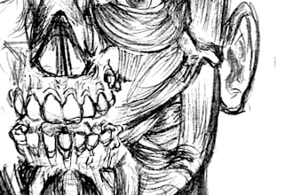 drawn realistic human anatomy, based on your demands