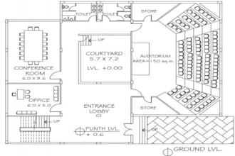 provide church 3d modeling floor plans and renderings