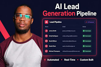 build custom ai lead gen agent with real time dashboard and automated outreach