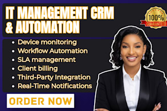 setup it management crm freshservice managaeengine sysaid ninjaone total remote