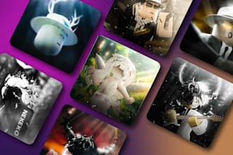 make high quality roblox gfx for your group or personal icon