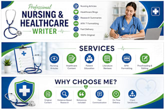 write professional nursing, healthcare, and medical content