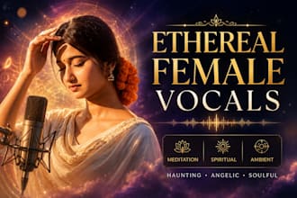 sing meditation mantra and sacred chant female vocals