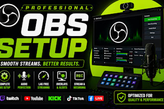 setup obs studio and streamyard for professional live streaming