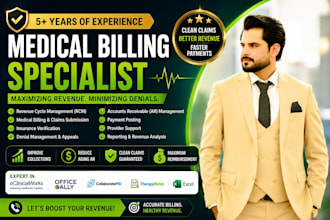 be your medical billing and revenue cycle management specialist