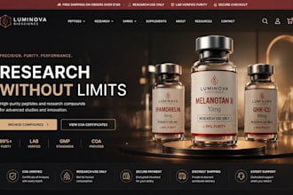 build fda compliant peptide website research peptide store woocommerce stores