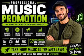 pitch your music to my network of personal spotify playlist curators