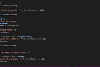 do basic c plus plus and c programming assignments
