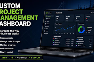 build a custom project management dashboard