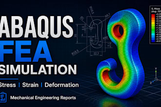 do abaqus fea simulation and mechanical stress analysis