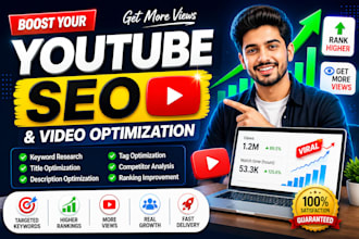 do youtube SEO, keyword research and video optimization
