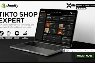 set up tiktok shop, facebook shop, or instagram shop for shopify store