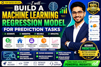 build a machine learning regression model for prediction tasks