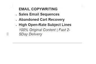 write high converting sales email copy or email sequence