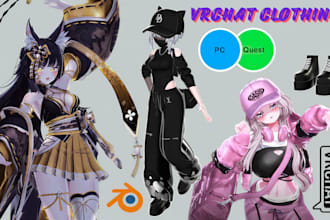 do custom vrchat outfit avi outfit quest outfit nfsw vr character vrchat props