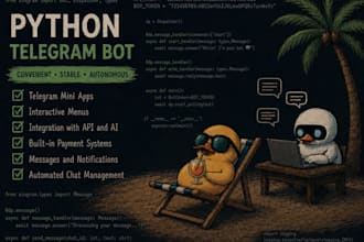 build a custom telegram bot
