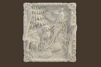 do 3d bas relief cnc engraving 3d abstract relief 3d wood carving in stl file