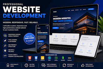 design and develop modern websites