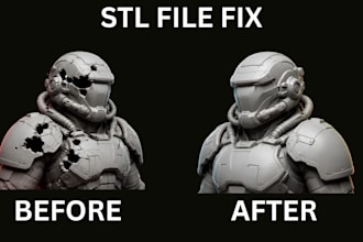 repair, fix and optimize your stl file for 3d printing