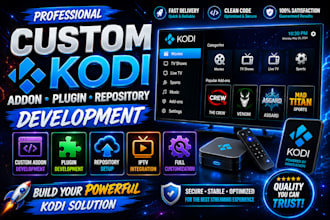 setup, install kodi professionally with addons, skins and full customization
