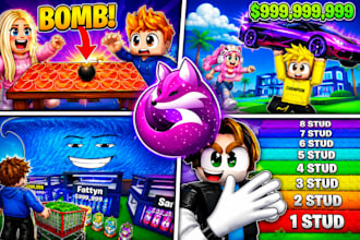 make a professional roblox thumbnail