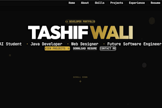 web designing and development