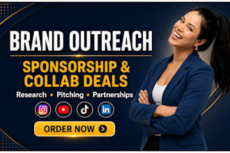 do influencer marketing outreach, creator and brand outreach and partnership