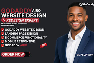 godaddy website design godaddy website redesign godaddy website godaddy airo