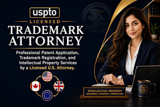 be your US licensed trademark and patent attorney for your brand