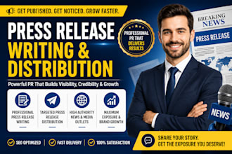 submit press release to UK USA news sites and yahoo finance SEO visibility