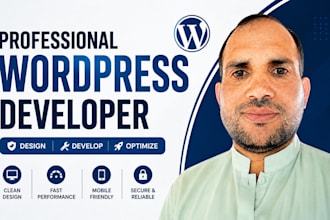 build, redesign, customize, fix and optimize your wordpress website
