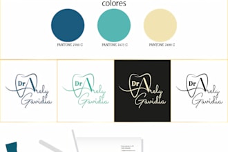 logo and visual identity creation