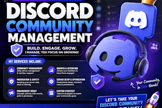be your professional discord manager and expert discord moderator