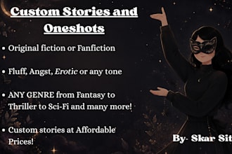 create a custom story for you just the way you like it